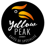 logo yellow peak torréfacteur pau de café de spécialité